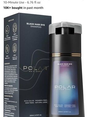 POLAR HAIRCARE 2- 6.76 black color& 1-4.05 growth& strengthens.Make me an offer!